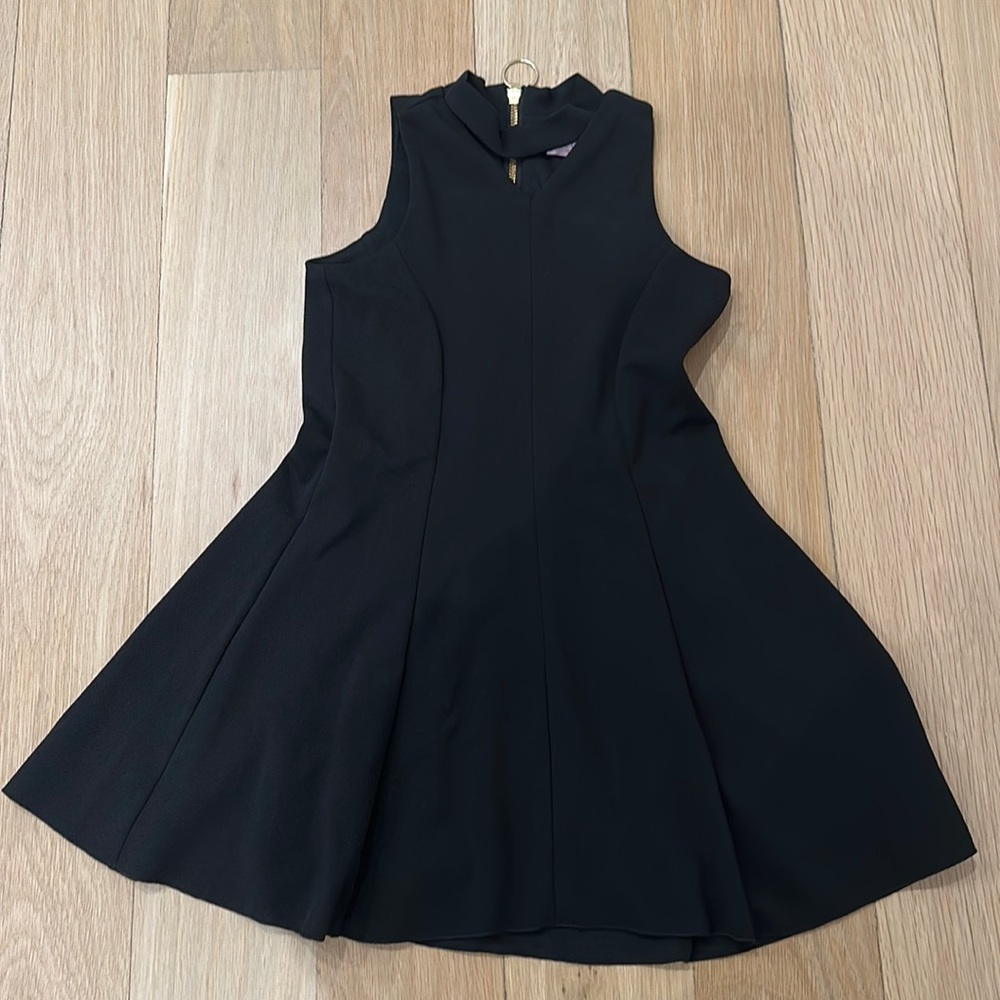 Zoe LTD black Rowan girls black dress size 8